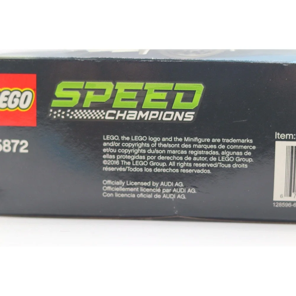 LEGO Speed Champions Audi R18 e-tron quattro 75872 Race Car Set New Sealed